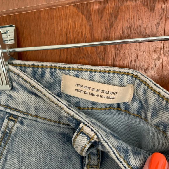 Universal Thread High Rise Slim Straight Jeans - Picture 4 of 7